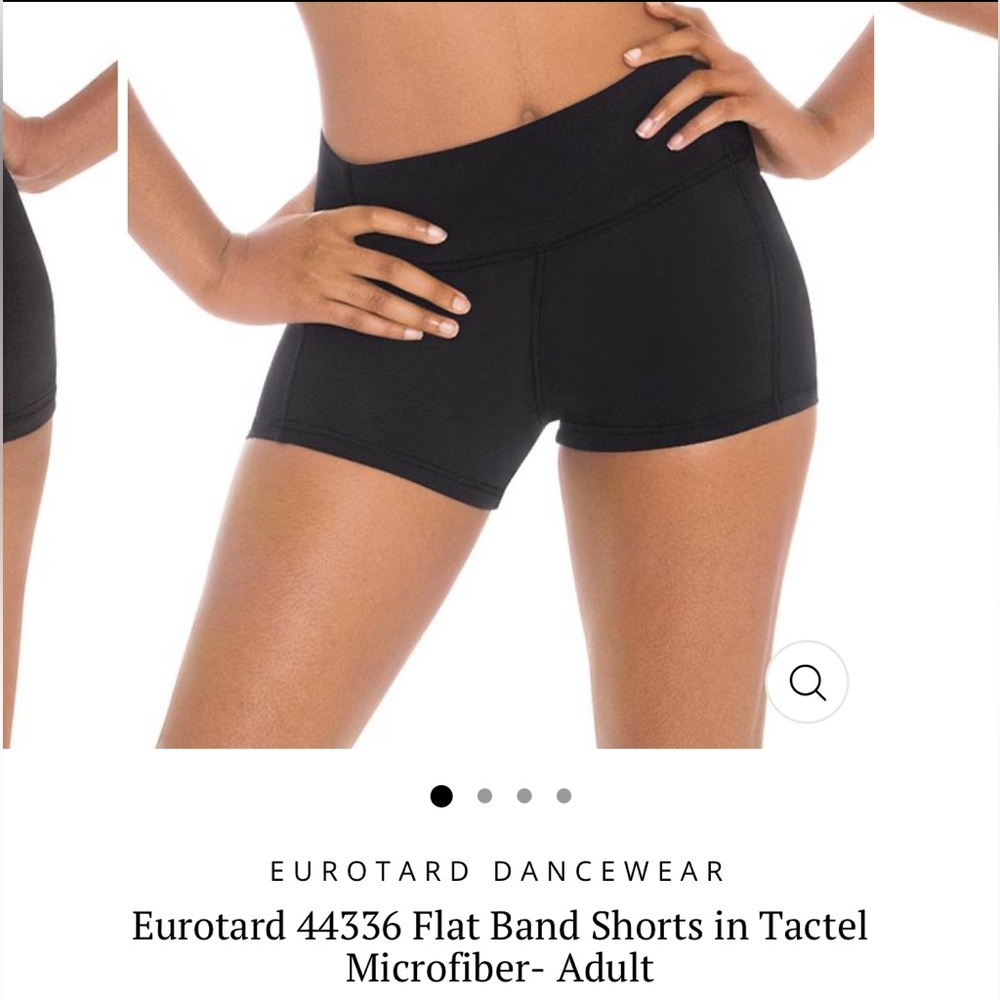 Eurotard Shorts in Black